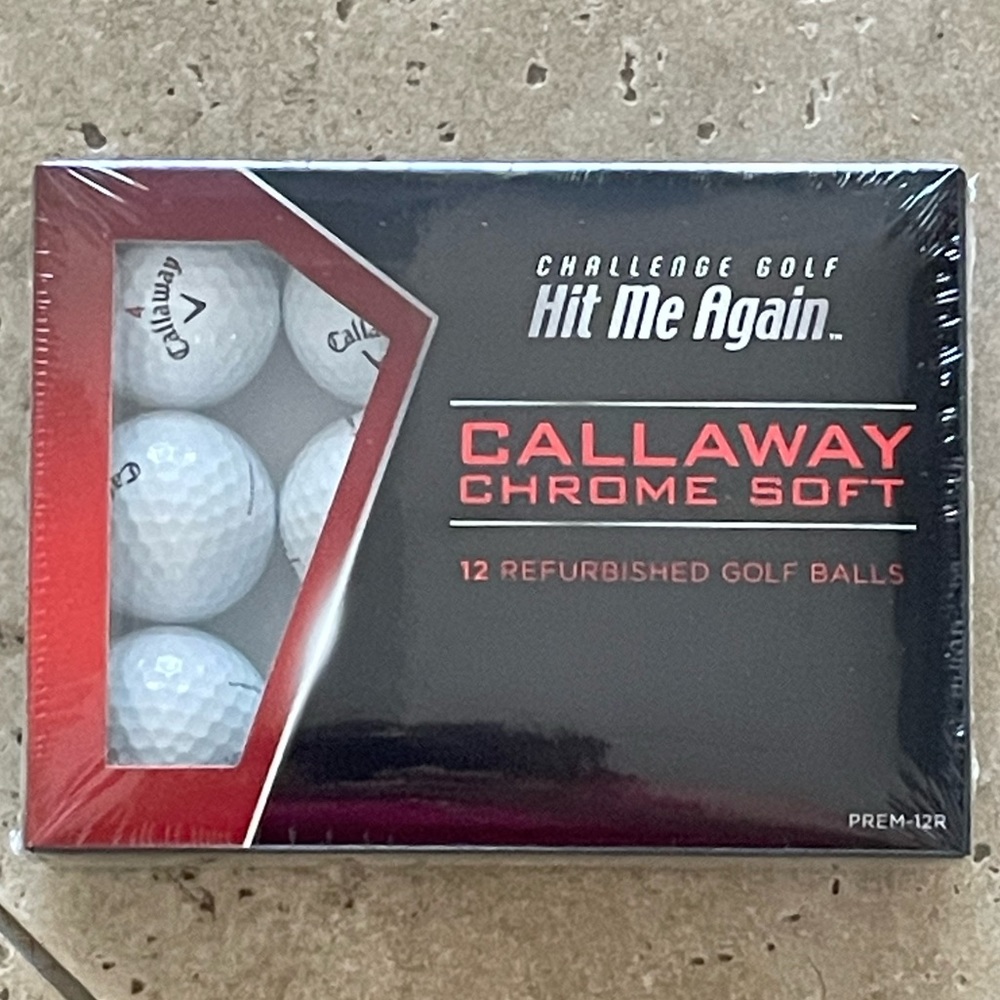 Callaway Chrome Soft Refurbished Golf Balls 12-Pack